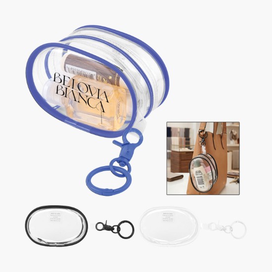 Mini Clear View Pouch Bag Charm - 24-Hour Production