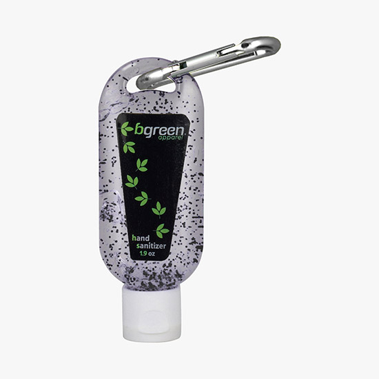 Moisture Bead Hand Sanitizer with Carabiner - 24-Hour Production