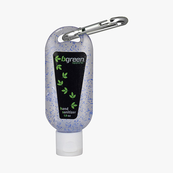 Moisture Bead Hand Sanitizer with Carabiner - 24-Hour Production