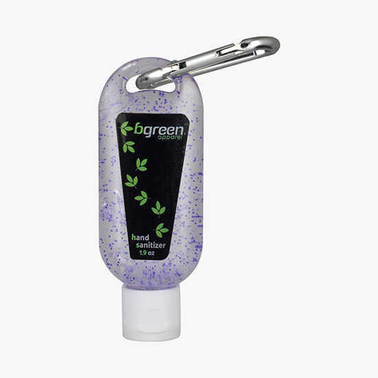 Moisture Bead Hand Sanitizer with Carabiner - 24-Hour Production