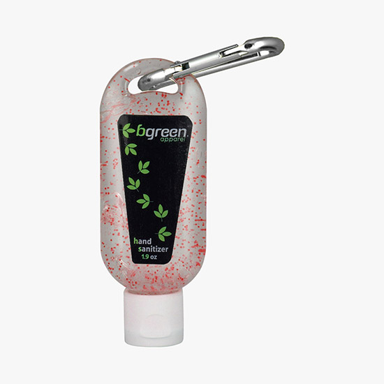 Moisture Bead Hand Sanitizer with Carabiner - 24-Hour Production