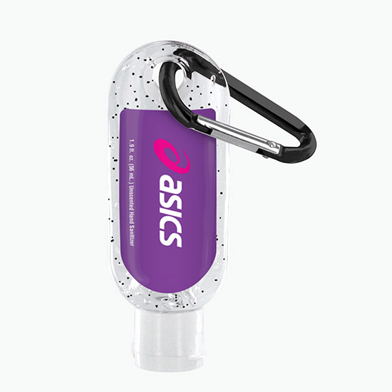 Moisture Bead Hand Sanitizer with Carabiner