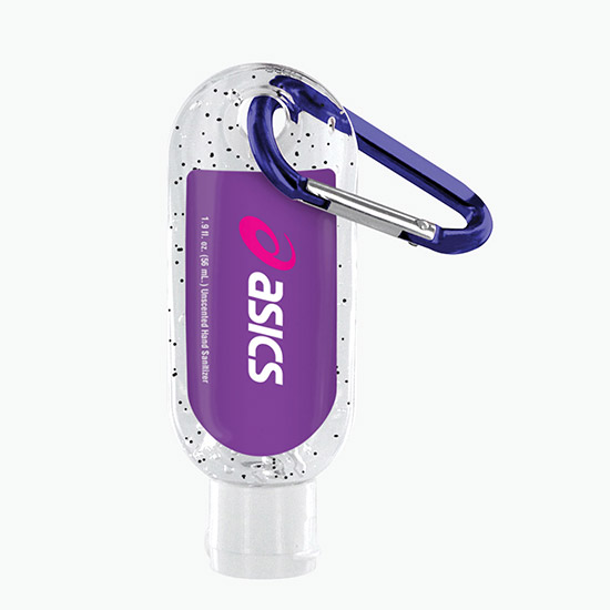 Moisture Bead Hand Sanitizer with Carabiner