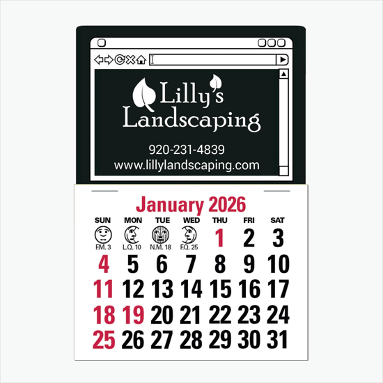 Press-N-Stick Calendar - Standard