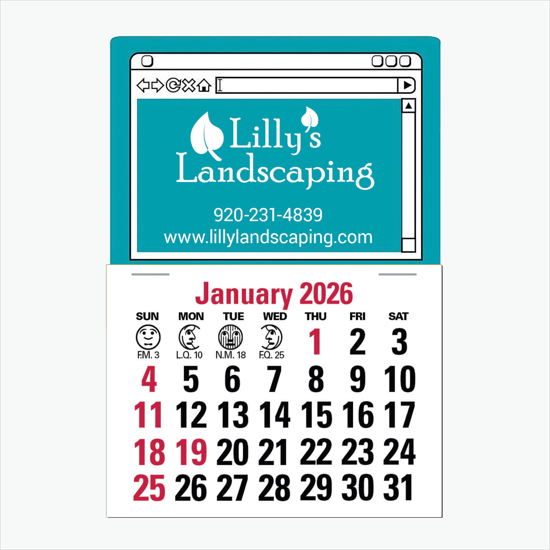 Press-N-Stick Calendar - Standard