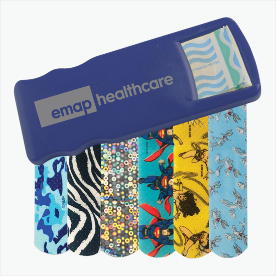 Kidz Bandage Dispenser with Character Bandages