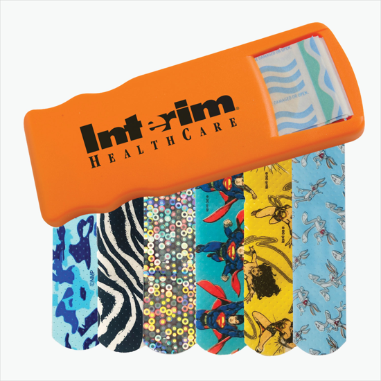 Kidz Bandage Dispenser with Character Bandages