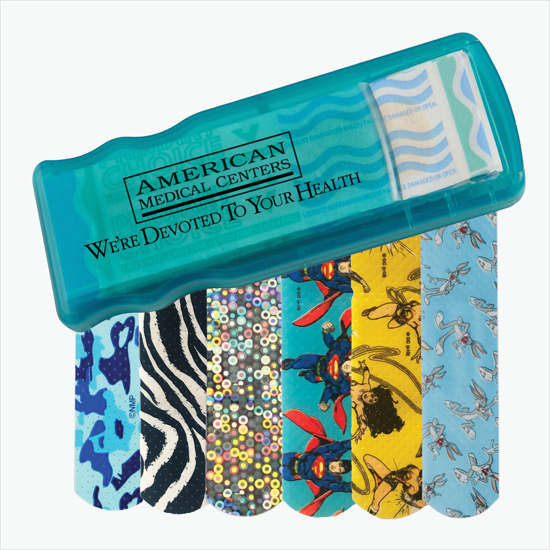 Kidz Bandage Dispenser with Character Bandages