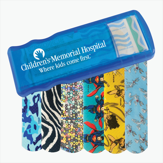 Kidz Bandage Dispenser with Character Bandages