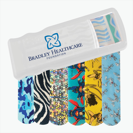 Kidz Bandage Dispenser with Character Bandages