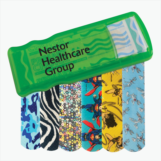 Kidz Bandage Dispenser with Character Bandages