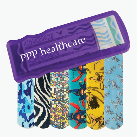 Kidz Bandage Dispenser with Character Bandages