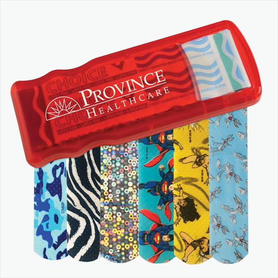 Kidz Bandage Dispenser with Character Bandages