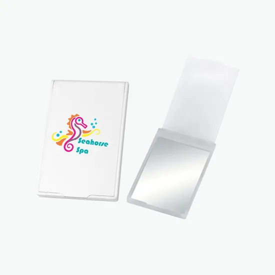 Full Color Rectangular Purse Mirror