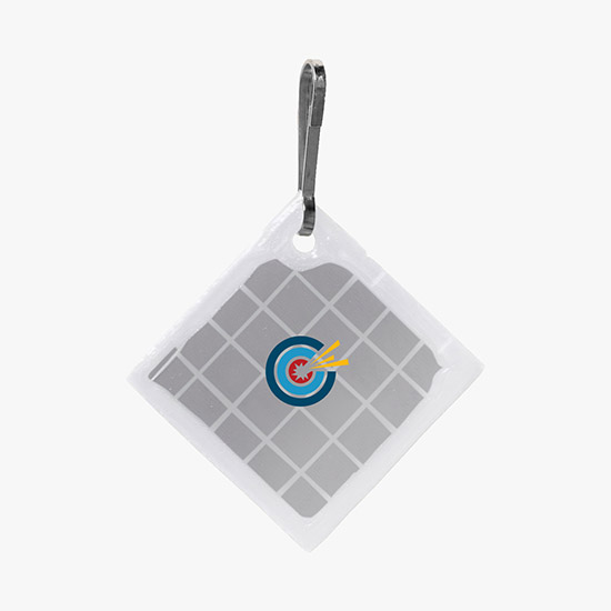 Reflectix Diamond Hook Zipper Pull