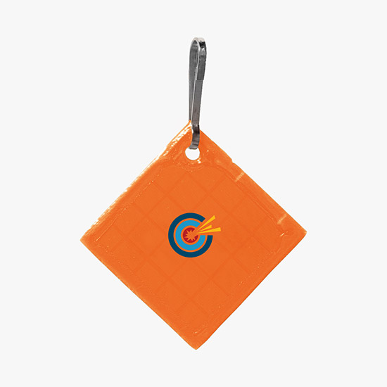 Reflectix Diamond Hook Zipper Pull