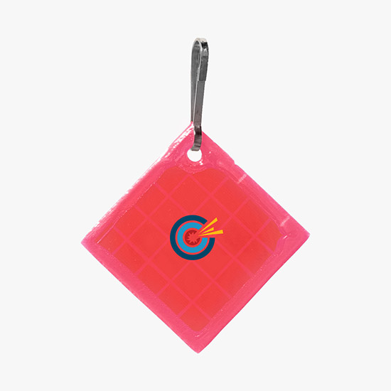 Reflectix Diamond Hook Zipper Pull