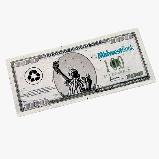 Seed Paper Money Bills