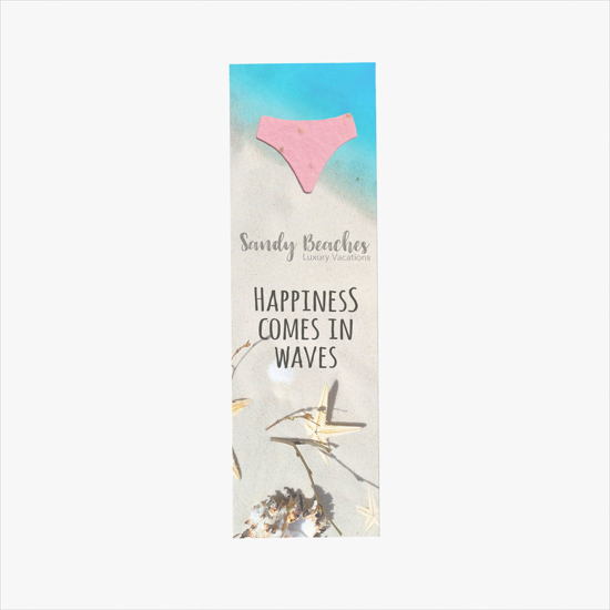 Seed Paper Mini Shape Value Bookmarks
