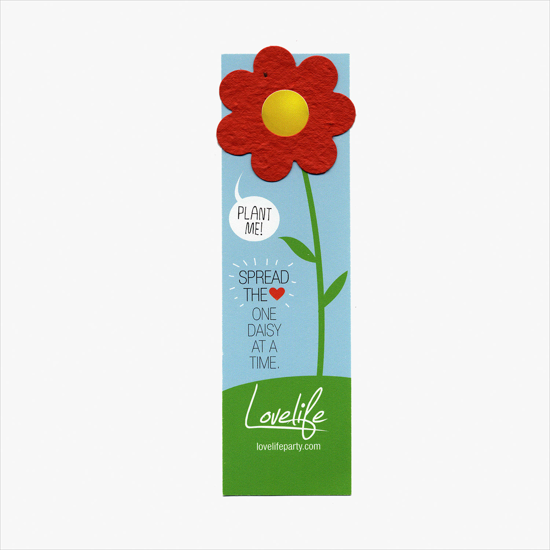 Seed Paper Mini Shape Value Bookmarks
