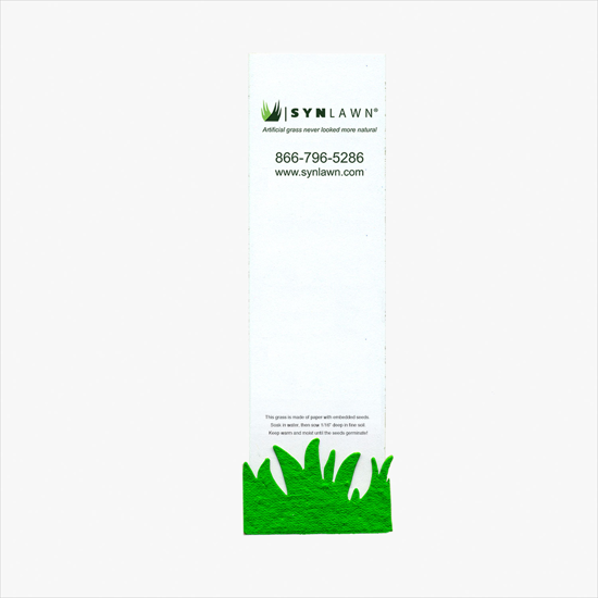 Seed Paper Mini Shape Value Bookmarks
