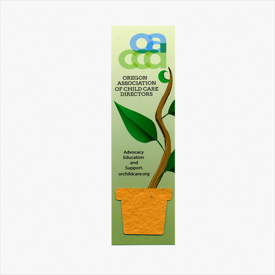 Seed Paper Mini Shape Value Bookmarks