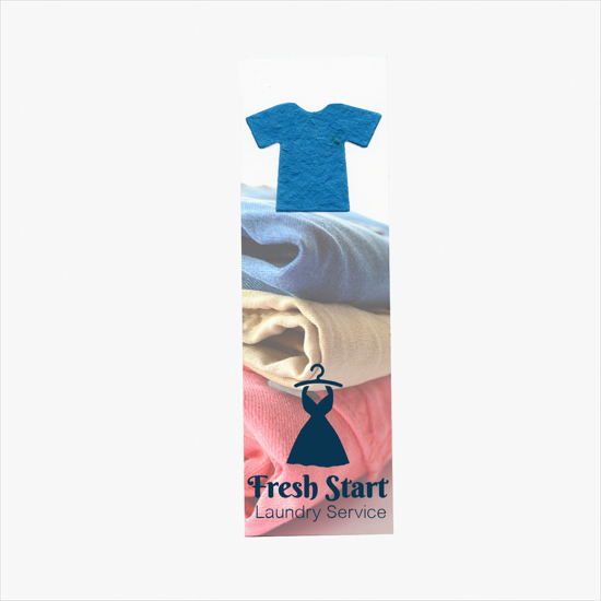 Seed Paper Mini Shape Value Bookmarks