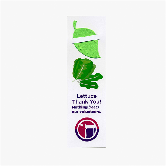 Seed Paper Mini Shape Value Bookmarks