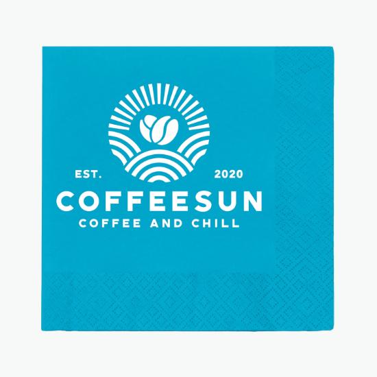 Colored Beverage Napkin - 2 Ply