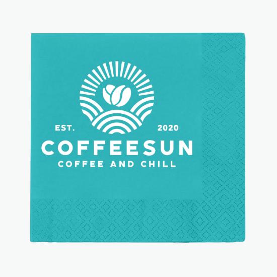 Colored Beverage Napkin - 2 Ply