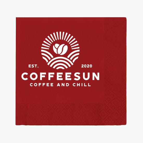 Colored Beverage Napkin - 2 Ply