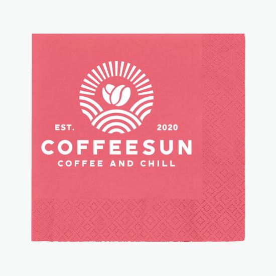 Colored Beverage Napkin - 2 Ply