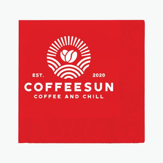 Colored Beverage Napkin - 2 Ply