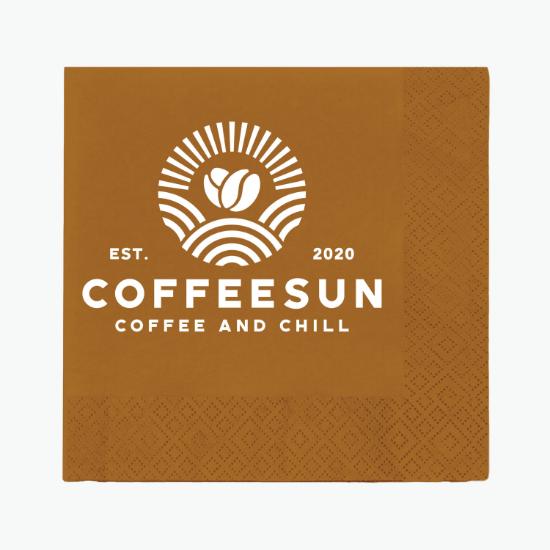 Colored Beverage Napkin - 2 Ply