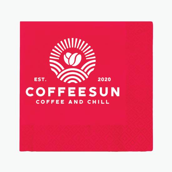 Colored Beverage Napkin - 2 Ply