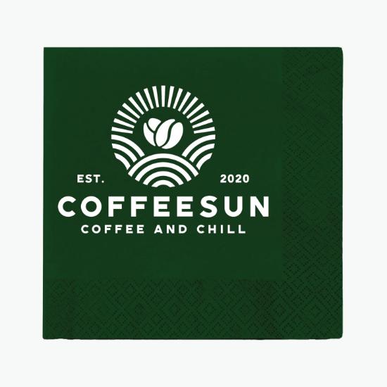 Colored Beverage Napkin - 2 Ply