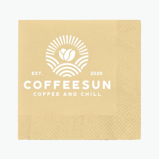 Colored Beverage Napkin - 2 Ply