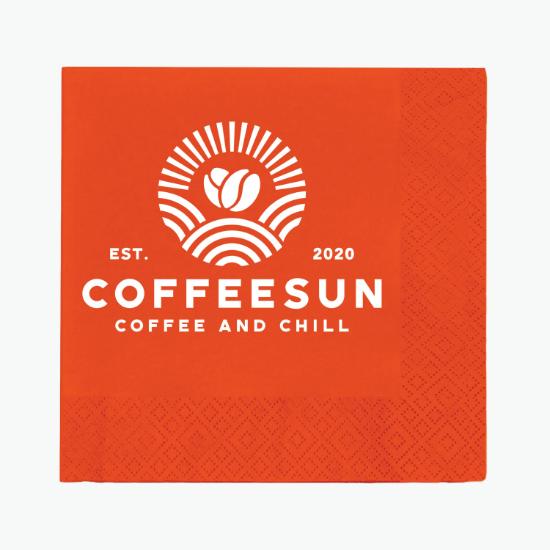 Colored Beverage Napkin - 2 Ply