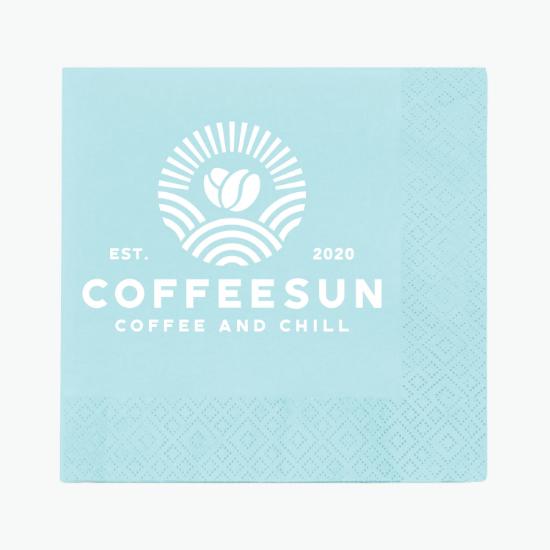 Colored Beverage Napkin - 2 Ply
