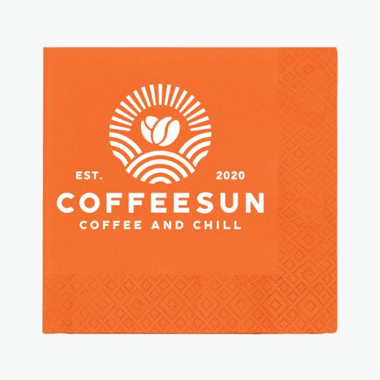 Colored Beverage Napkin - 2 Ply