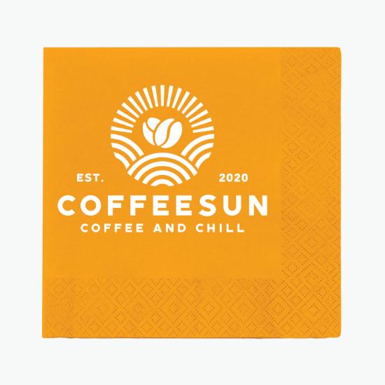 Colored Beverage Napkin - 2 Ply