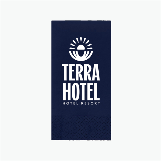 Colored Dinner Napkin 1/8 Fold - 2 Ply