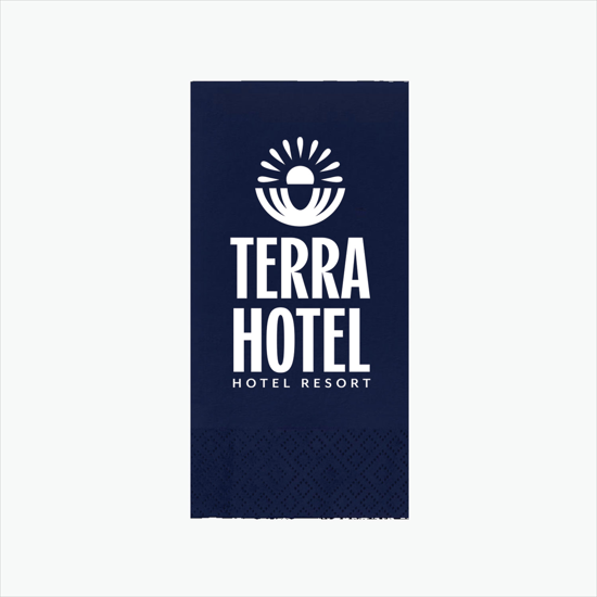 Colored Dinner Napkin 1/8 Fold - 2 Ply