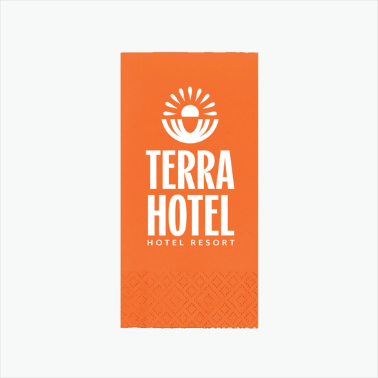Colored Dinner Napkin 1/8 Fold - 2 Ply