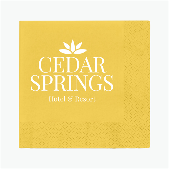 Colored Luncheon Napkin - 2 Ply