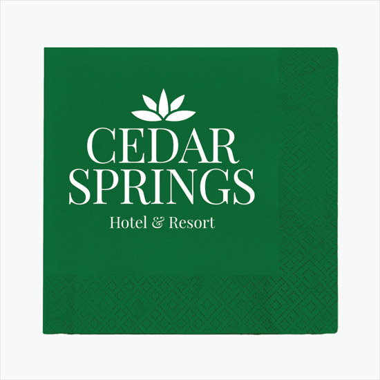 Colored Luncheon Napkin - 2 Ply