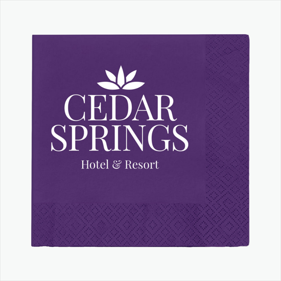 Colored Luncheon Napkin - 2 Ply