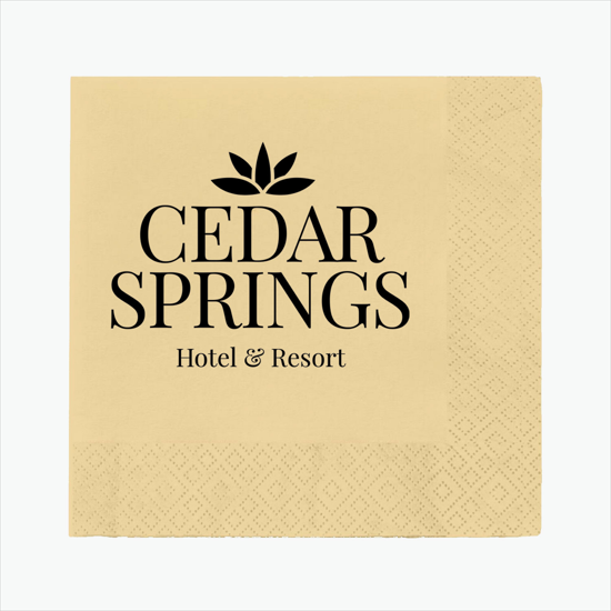 Colored Luncheon Napkin - 2 Ply