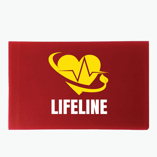 Registration Dual Card Holder - Multi Color Imprint