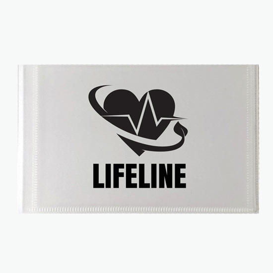 Registration Dual Card Holder - One Color Imprint